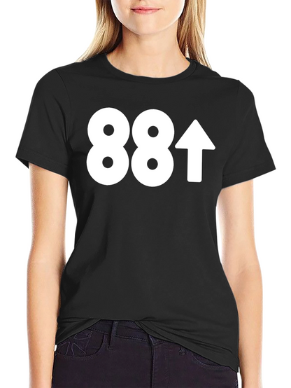88 Up Arrow Graphic Tee - Casual Comfort