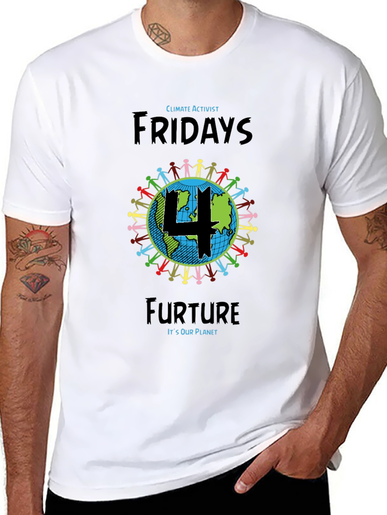 Climate Activist Fridays 4 Future T-Shirt