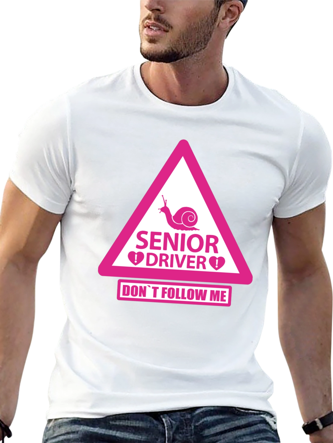 Senior Driver Funny Warning T-Shirt