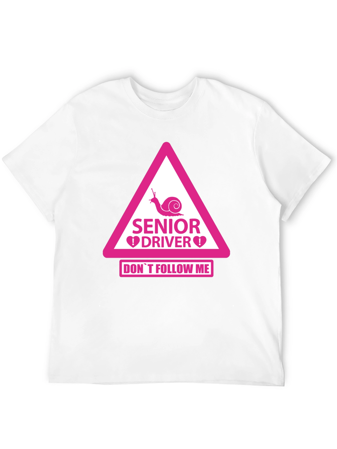 Senior Driver Funny Warning T-Shirt