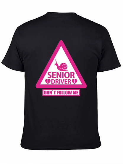 Senior Driver Funny Warning T-Shirt