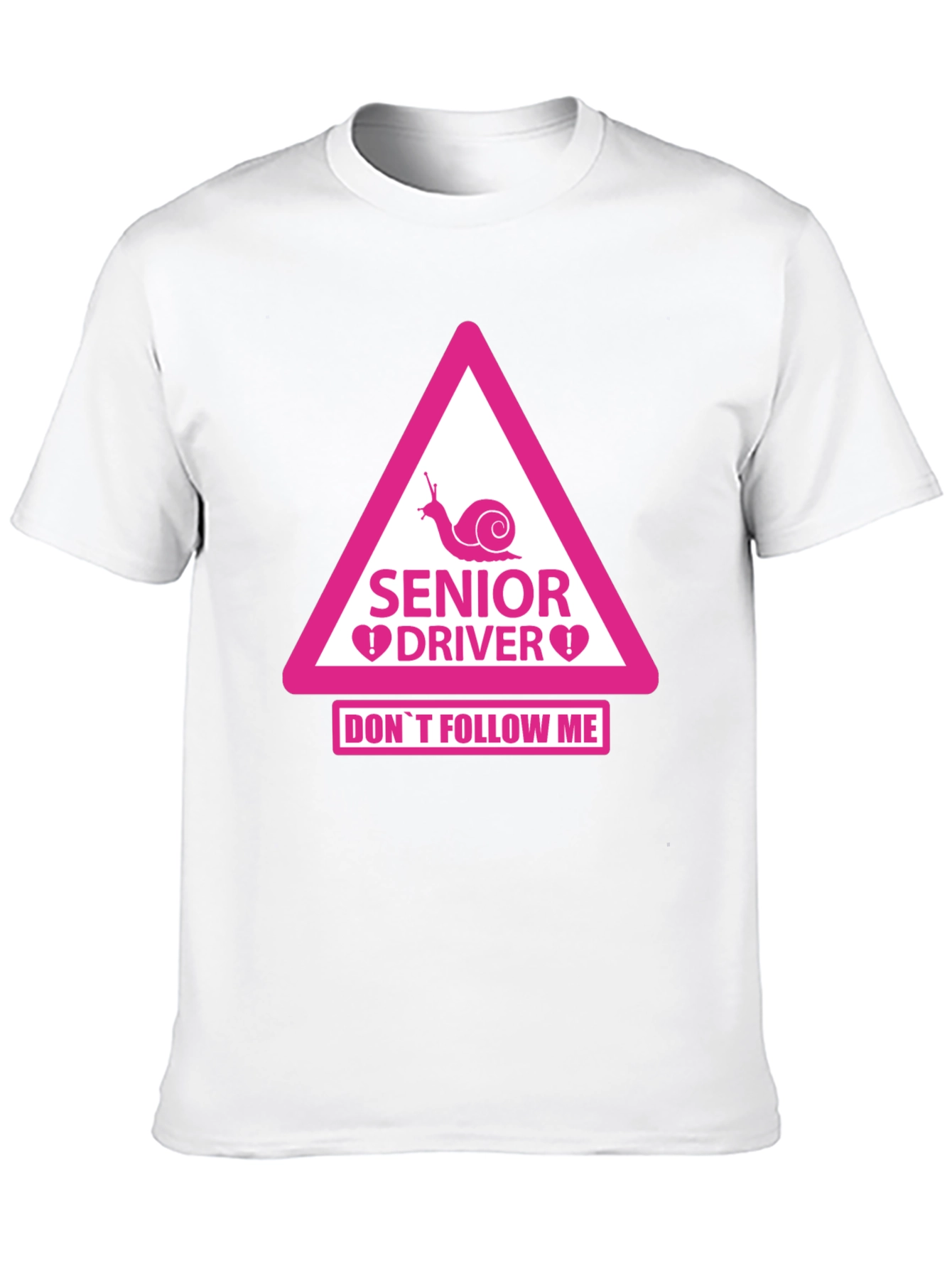 Senior Driver Funny Warning T-Shirt
