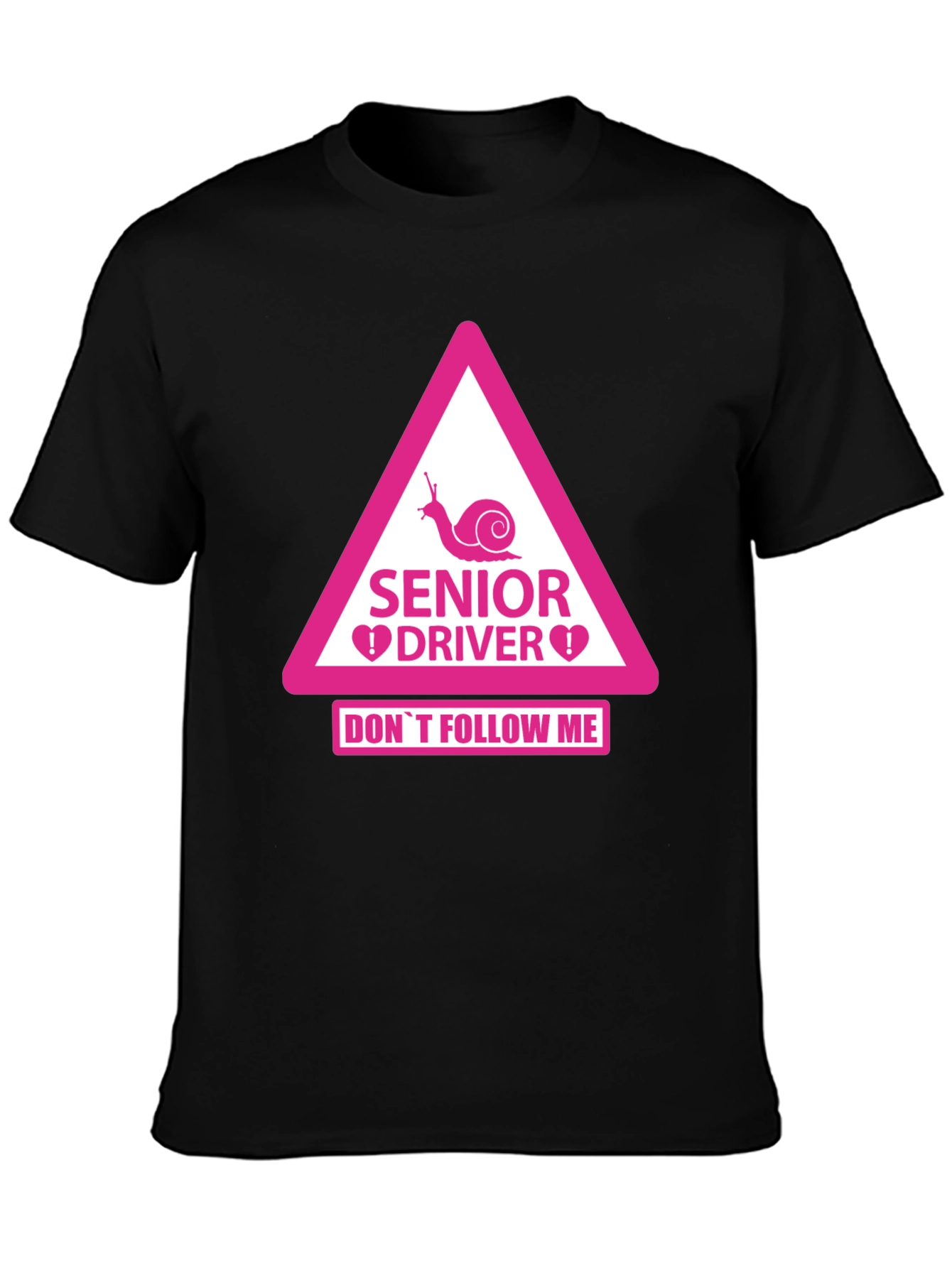 Senior Driver Funny Warning T-Shirt