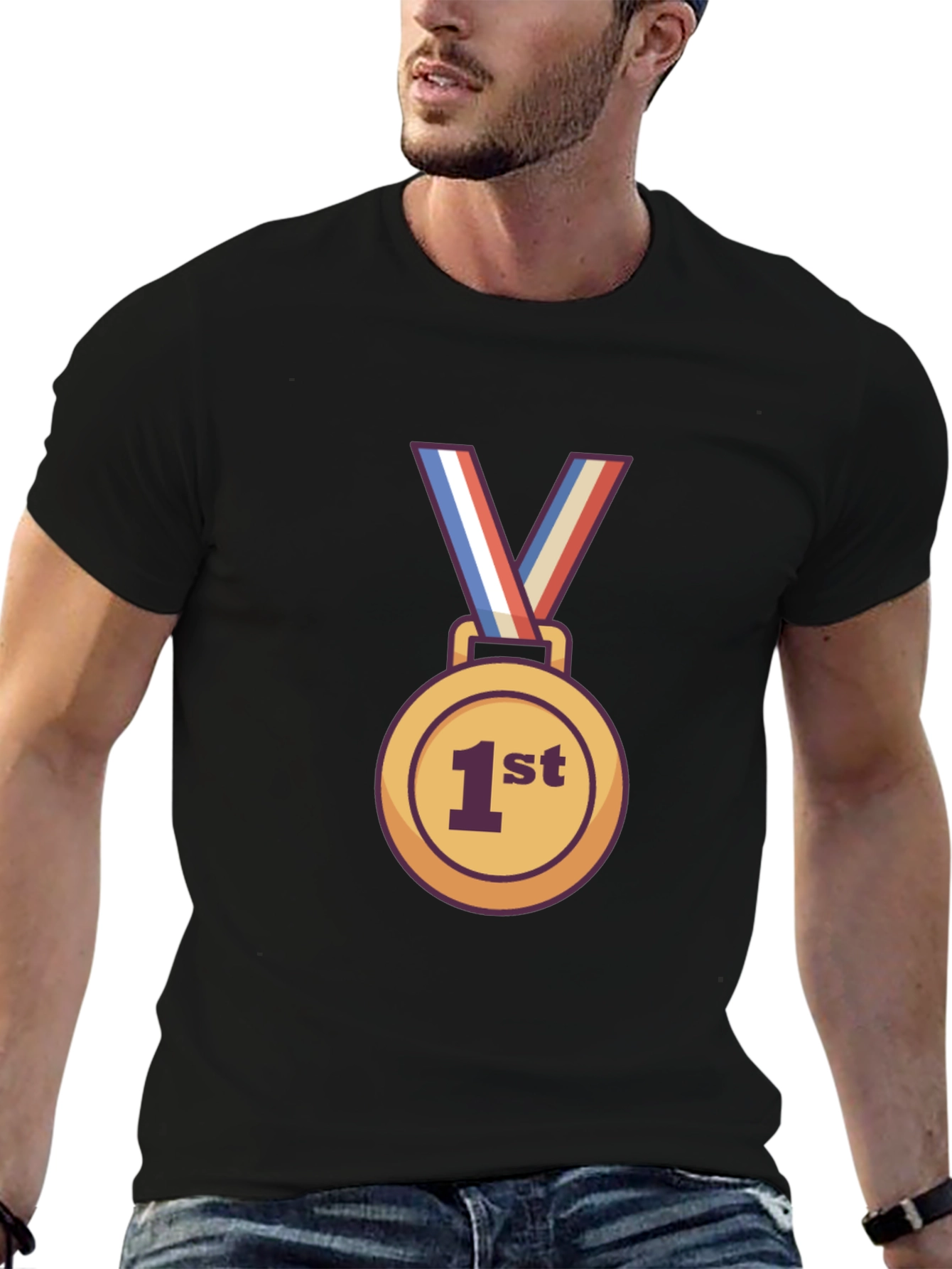 Champion First Place Medal T-Shirt