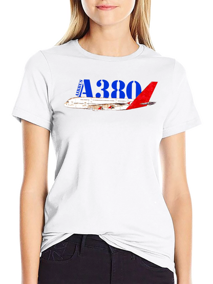 Airbus A380 T-Shirt - Aviation Enthusiast Tee