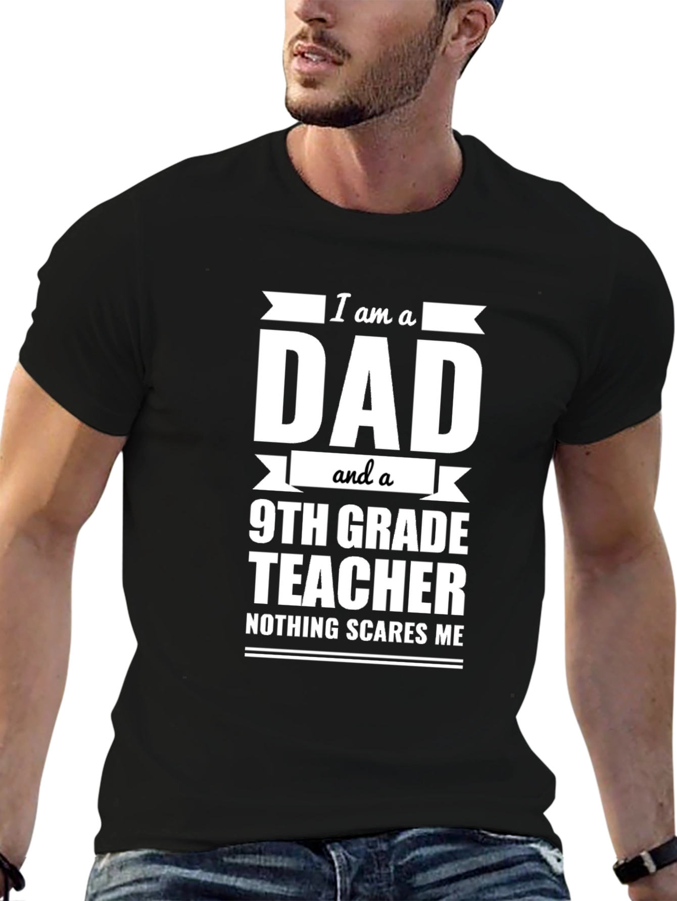 Dad 9th Grade Teacher T-Shirt - Funny Gift