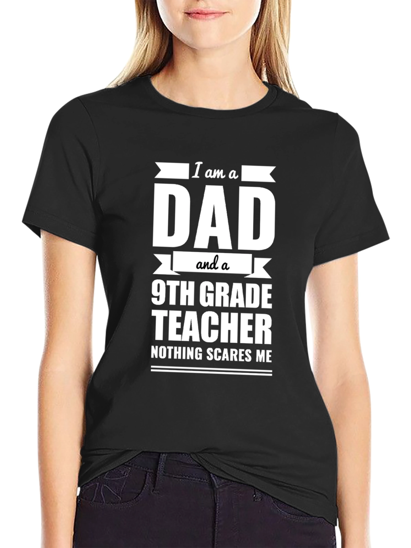 Dad 9th Grade Teacher T-Shirt - Funny Gift