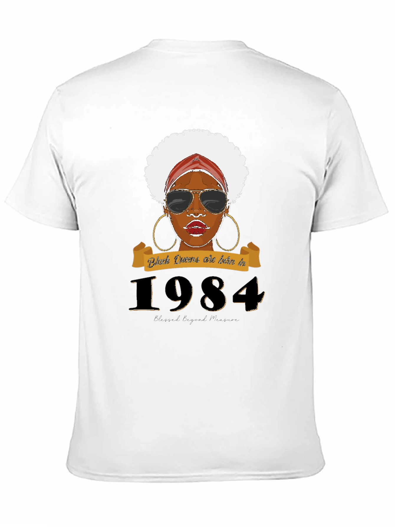 Black Queens Born in 1984 T-Shirt