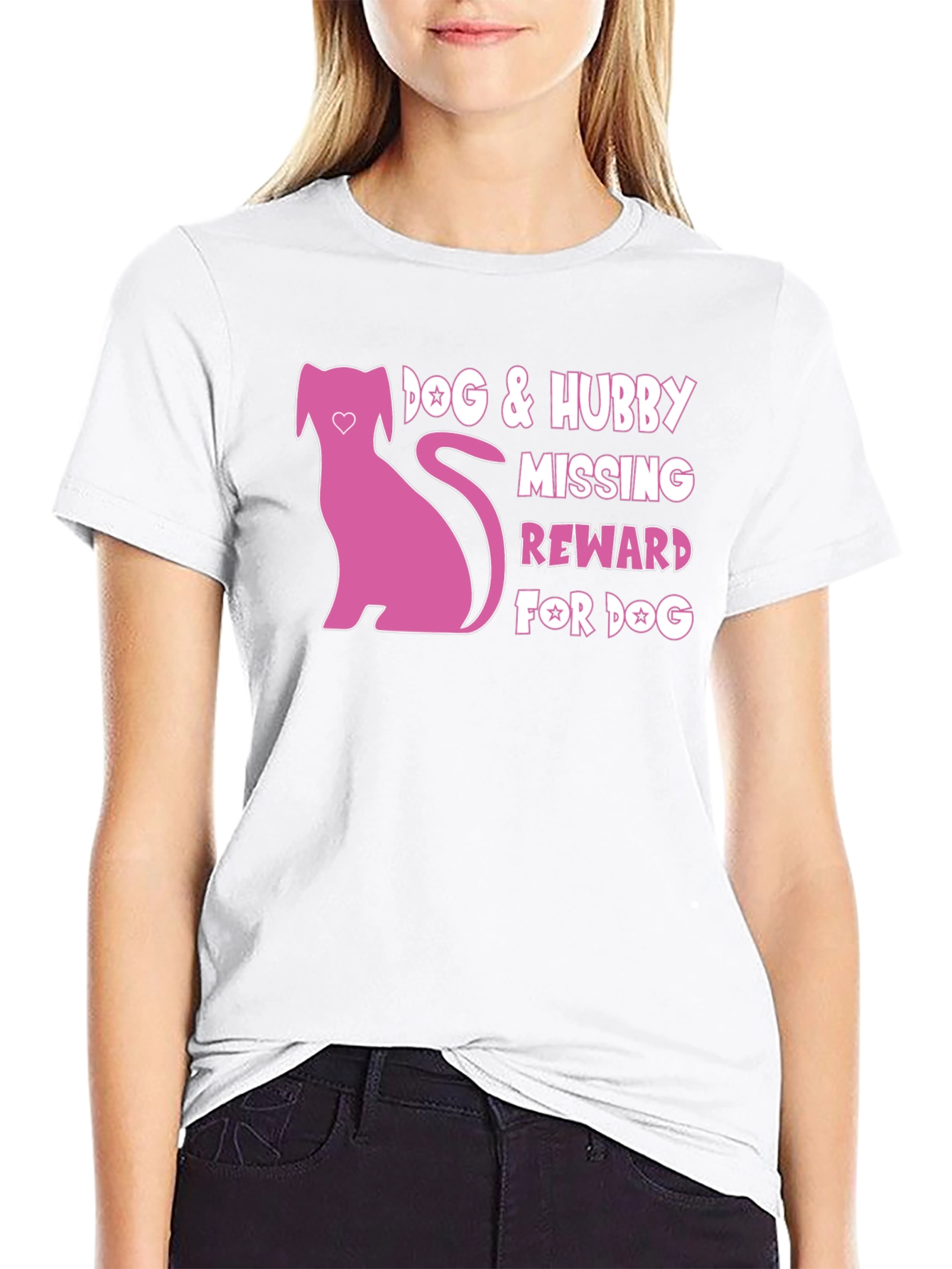 Dog & Hubby Missing T-Shirt