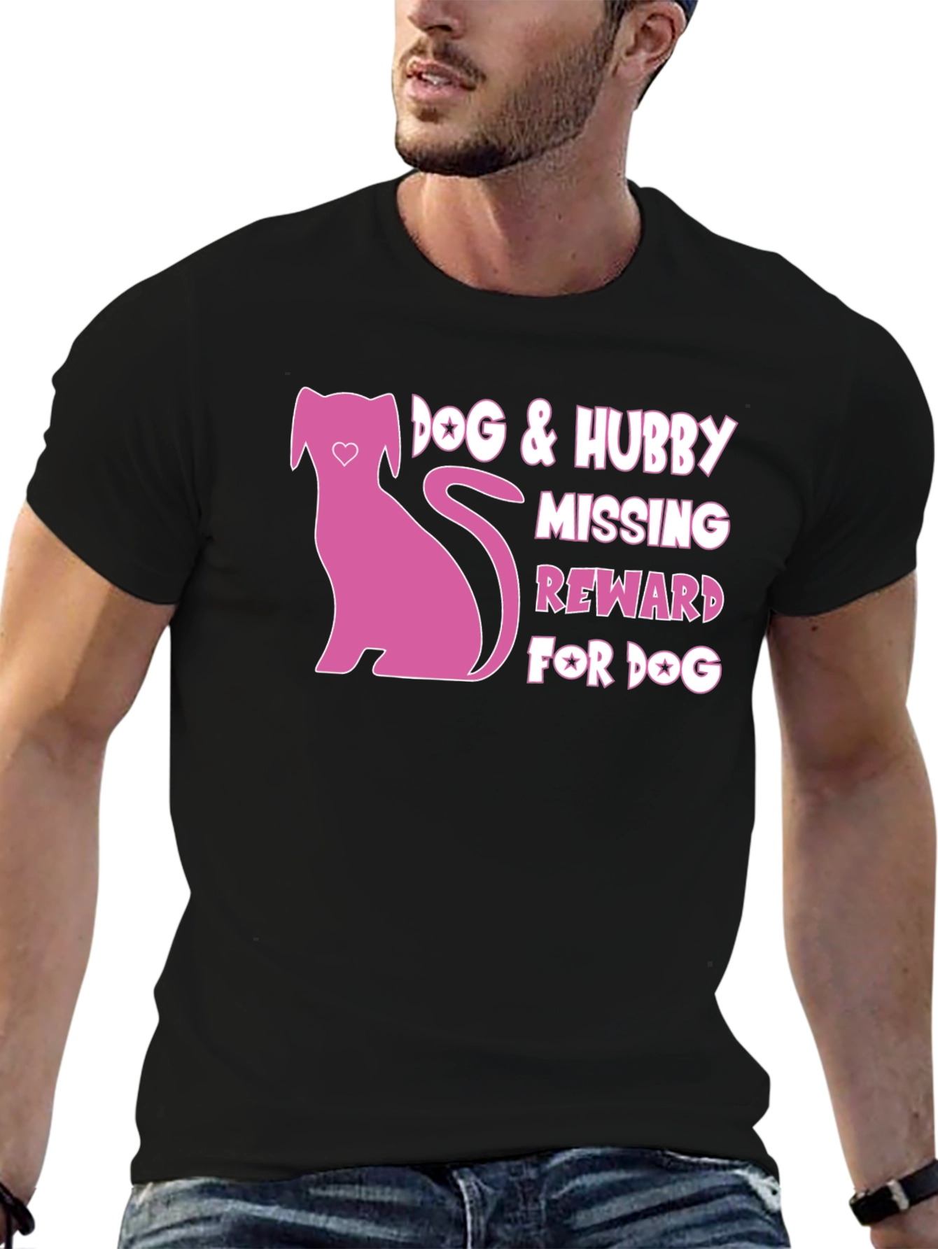 Dog & Hubby Missing T-Shirt