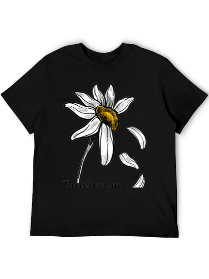 He Loves Me Daisy Graphic Tee