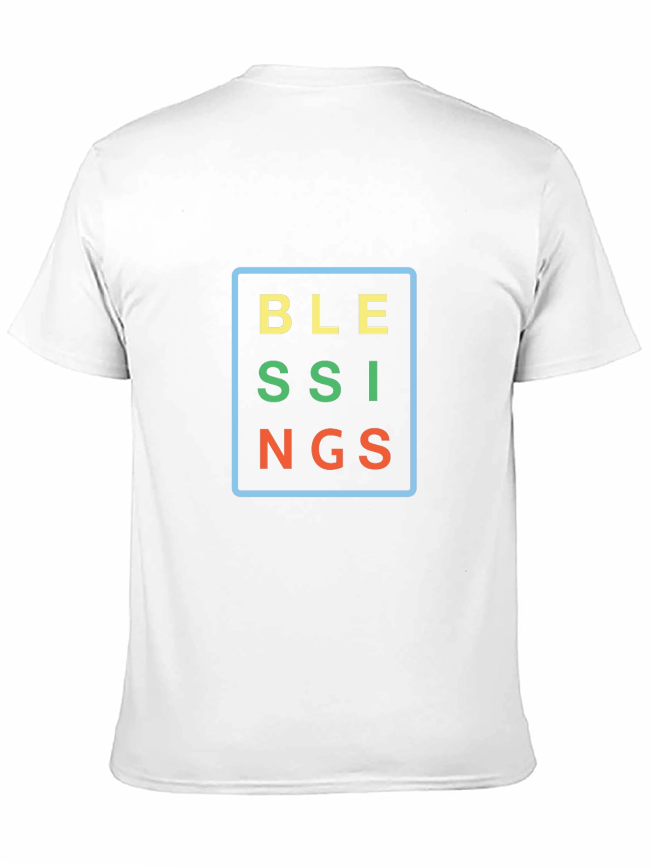 Blessings Graphic Tee - Black Cotton Comfort