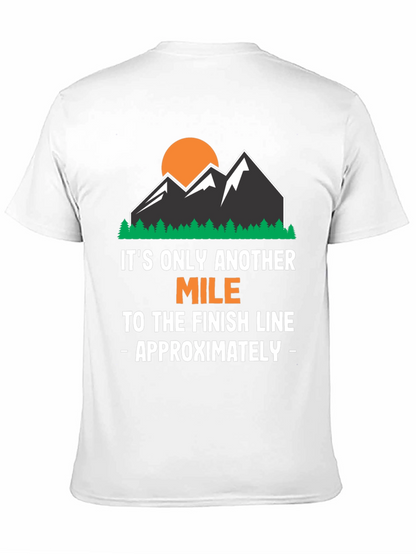 Motivational Running T-Shirt - Another Mile