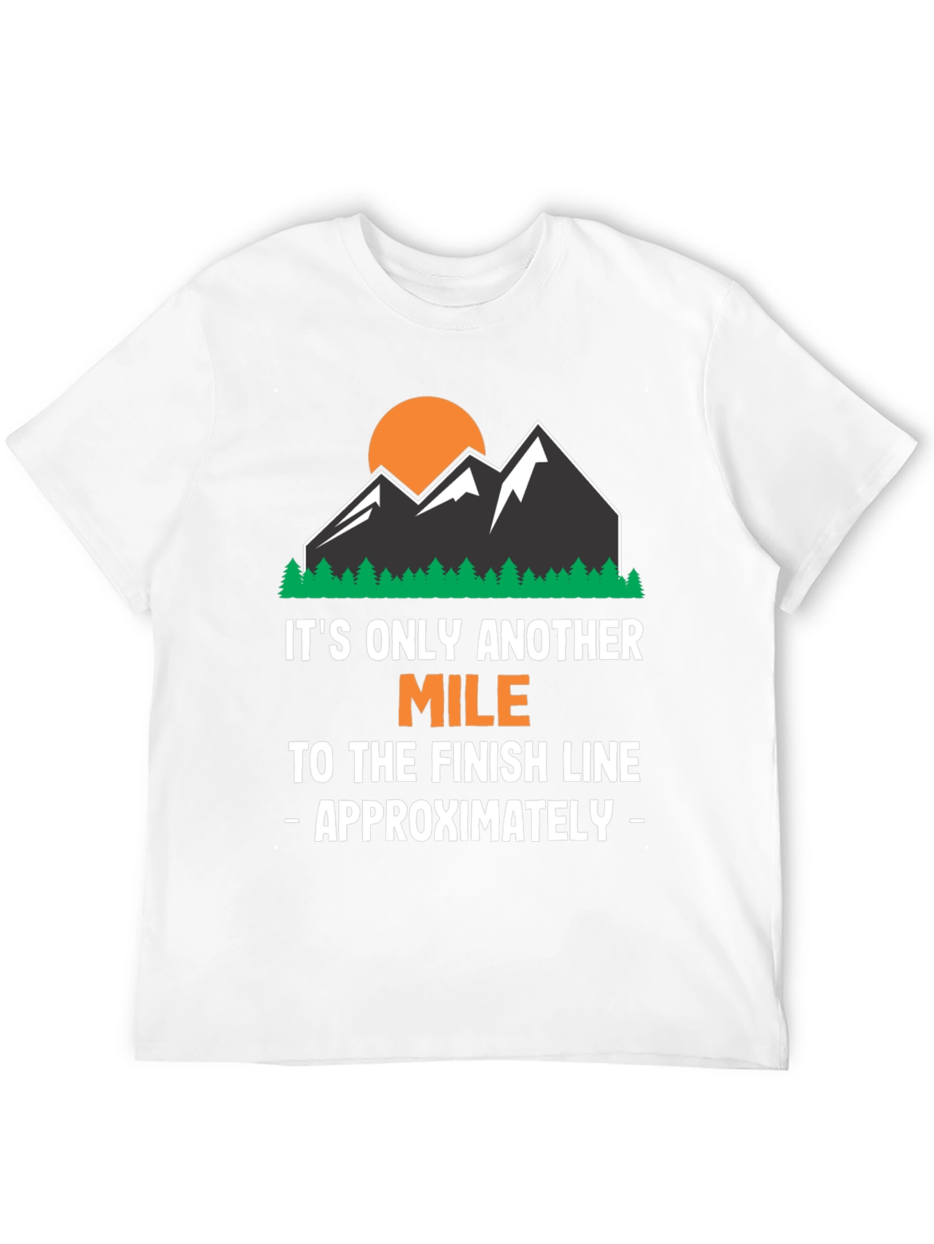 Motivational Running T-Shirt - Another Mile