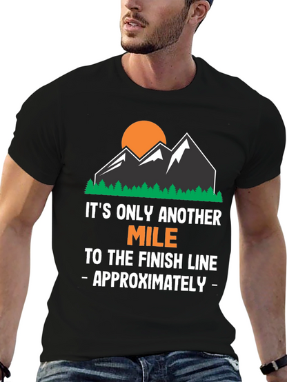 Motivational Running T-Shirt - Another Mile