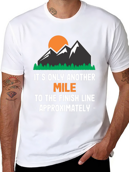 Motivational Running T-Shirt - Another Mile