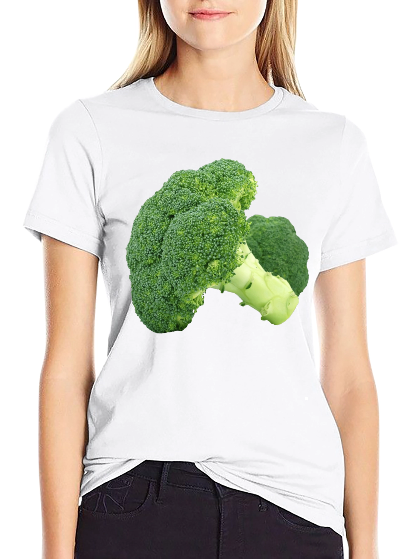 Broccoli Graphic T-Shirt - Quirky Food Tee