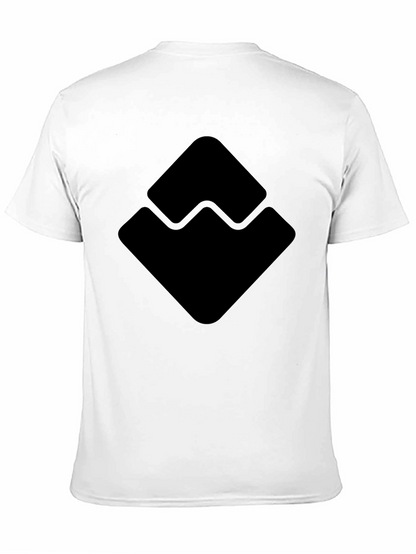 Geometric Logo Black T-Shirt