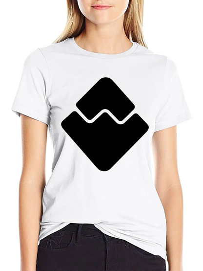Geometric Logo Black T-Shirt
