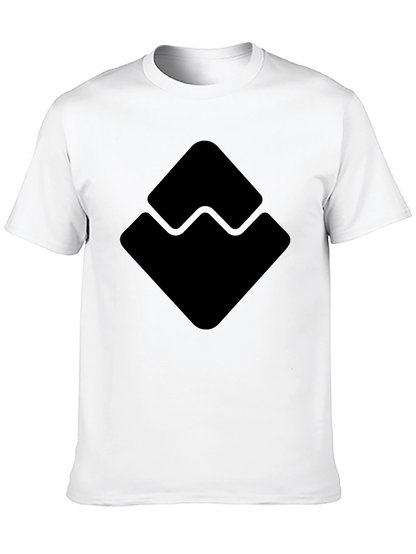 Geometric Logo Black T-Shirt