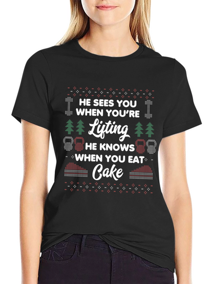Funny Fitness Holiday T-Shirt