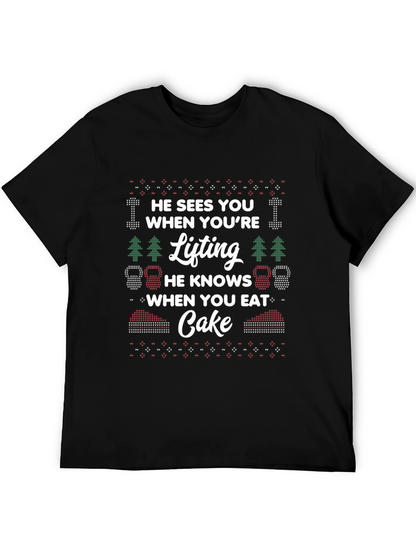 Funny Fitness Holiday T-Shirt