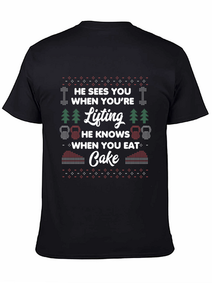 Funny Fitness Holiday T-Shirt