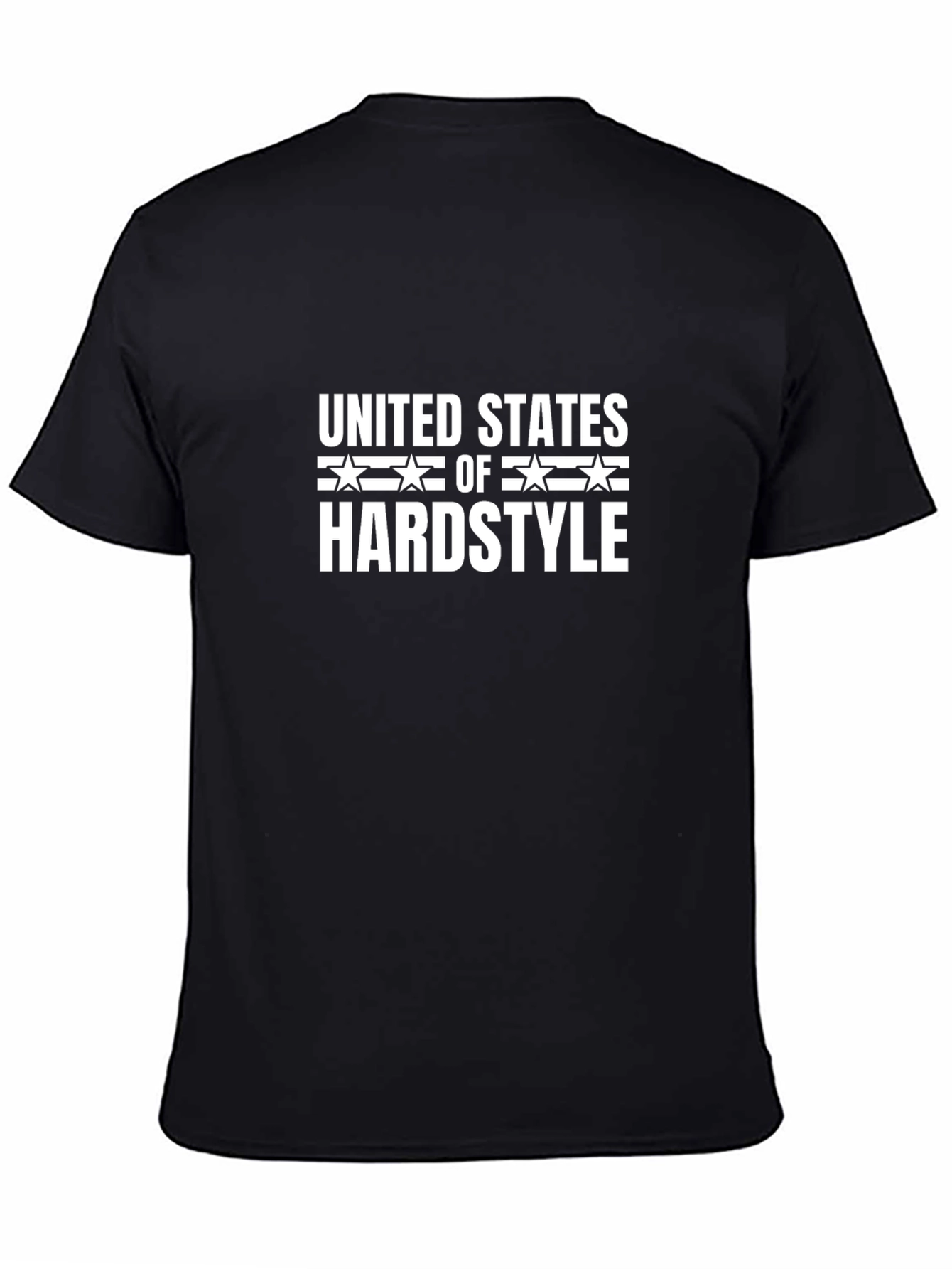 United States of Hardstyle Black T-Shirt