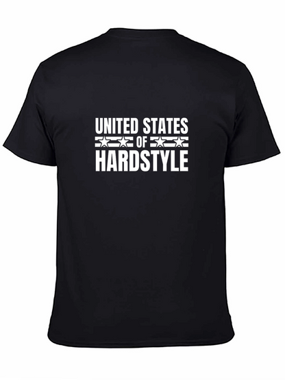 United States of Hardstyle Black T-Shirt