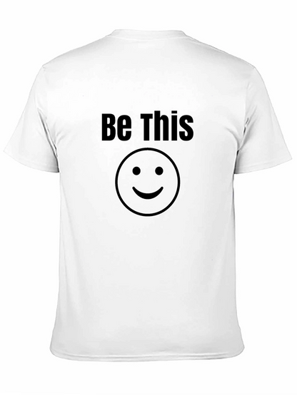 Be This Smiley Face Black T-Shirt