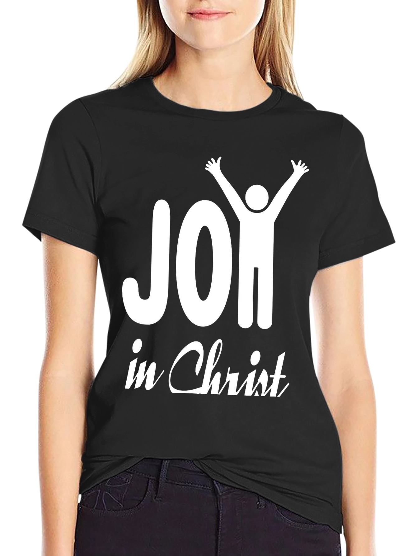 Joy in Christ Graphic Tee - Christian T-Shirt