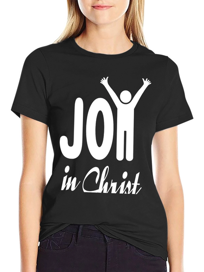 Joy in Christ Graphic Tee - Christian T-Shirt
