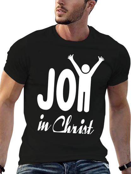 Joy in Christ Graphic Tee - Christian T-Shirt