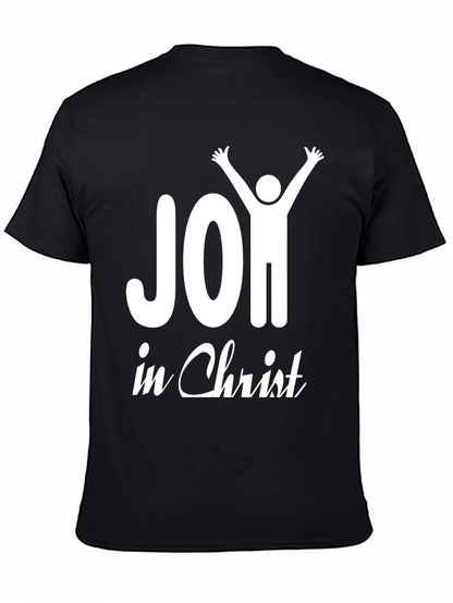Joy in Christ Graphic Tee - Christian T-Shirt