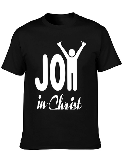 Joy in Christ Graphic Tee - Christian T-Shirt
