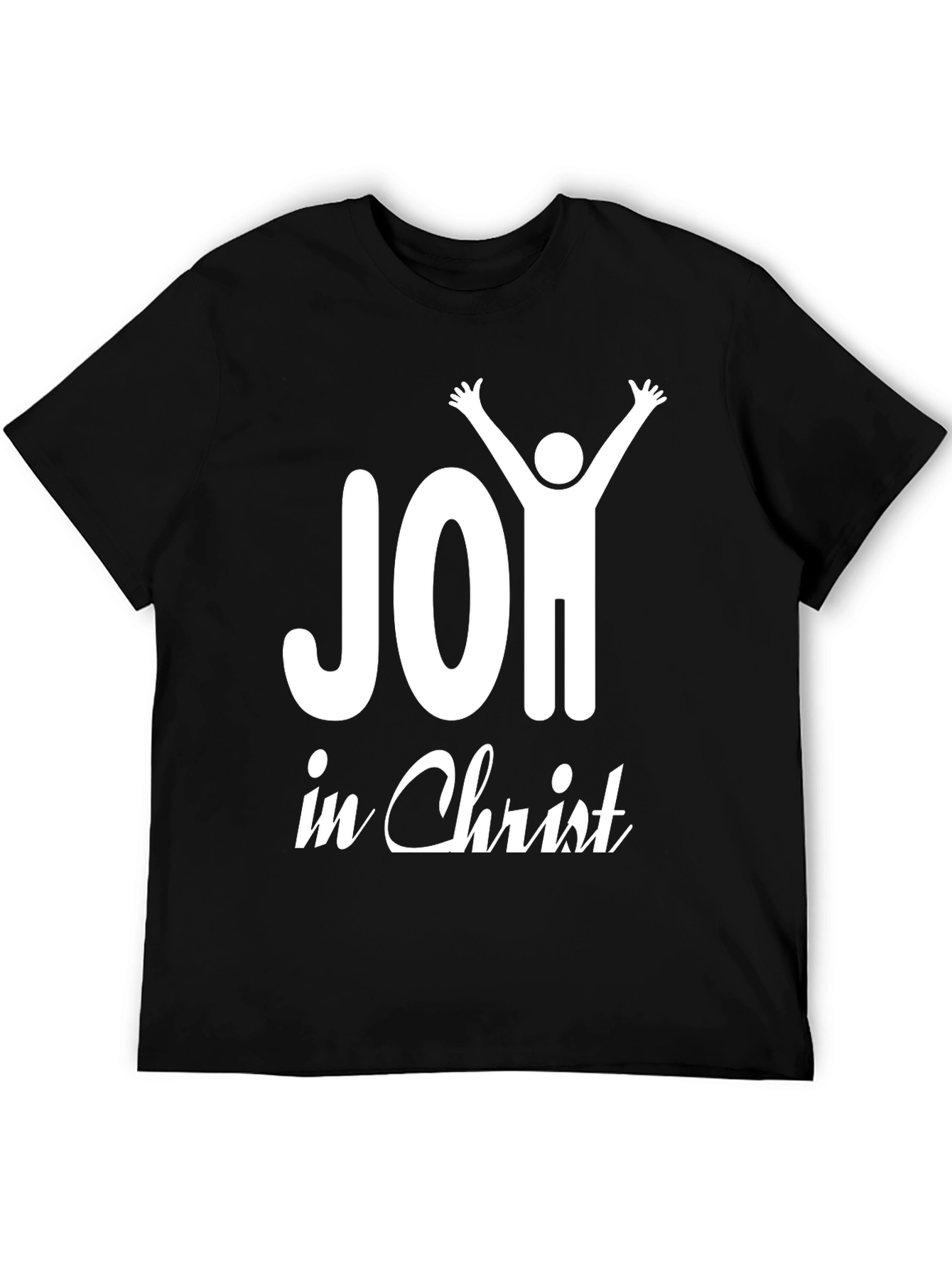 Joy in Christ Graphic Tee - Christian T-Shirt