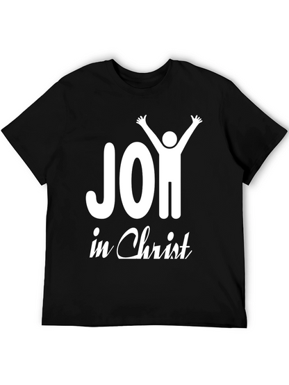Joy in Christ Graphic Tee - Christian T-Shirt