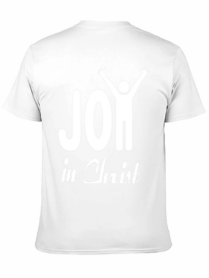 Joy in Christ Graphic Tee - Christian T-Shirt