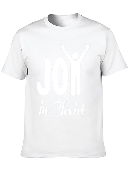 Joy in Christ Graphic Tee - Christian T-Shirt