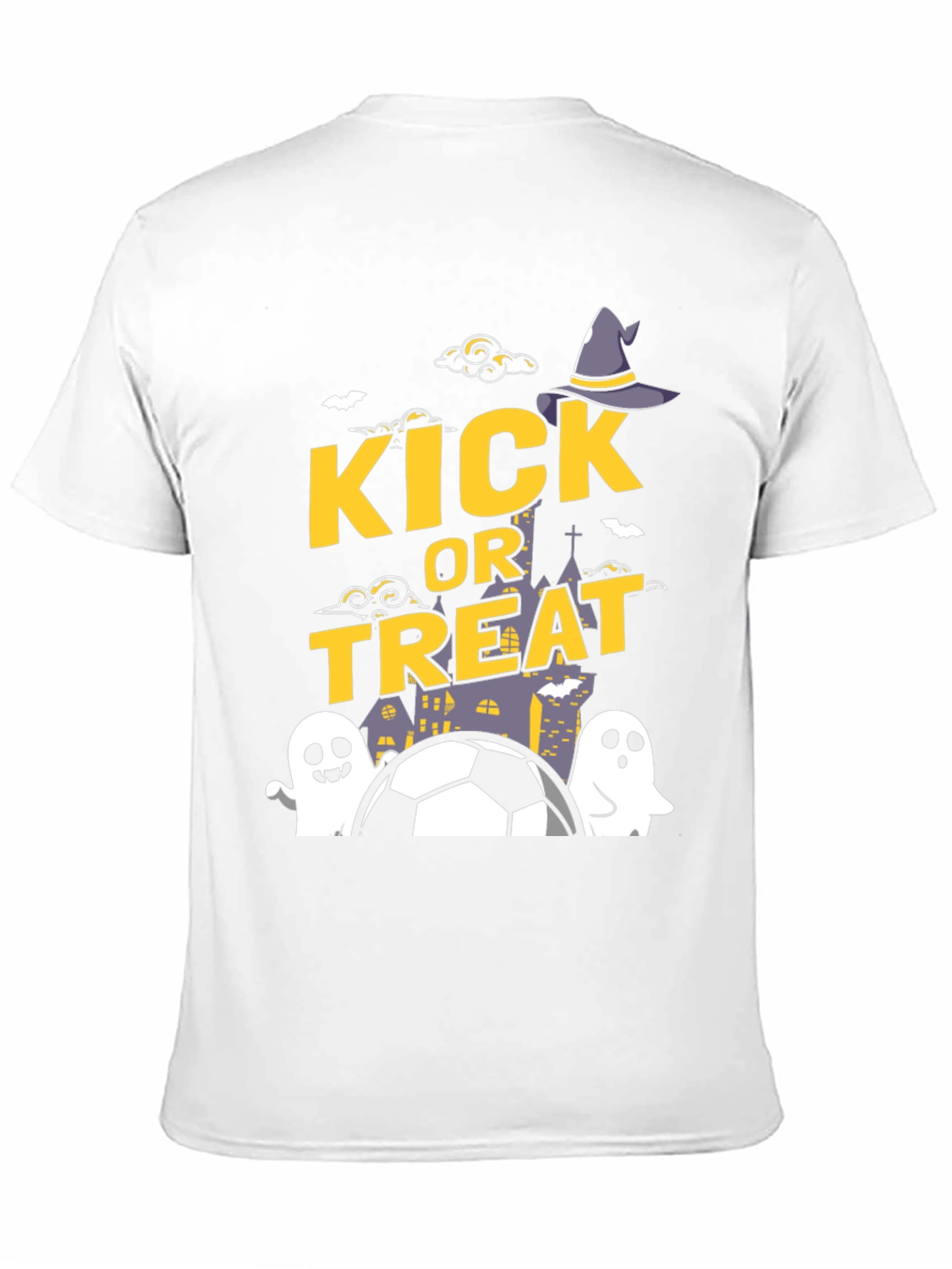 Kick or Treat Halloween Soccer T-Shirt
