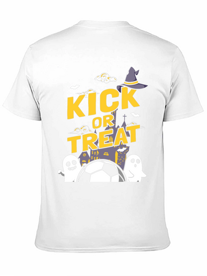 Kick or Treat Halloween Soccer T-Shirt