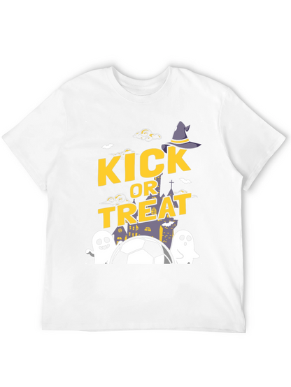 Kick or Treat Halloween Soccer T-Shirt
