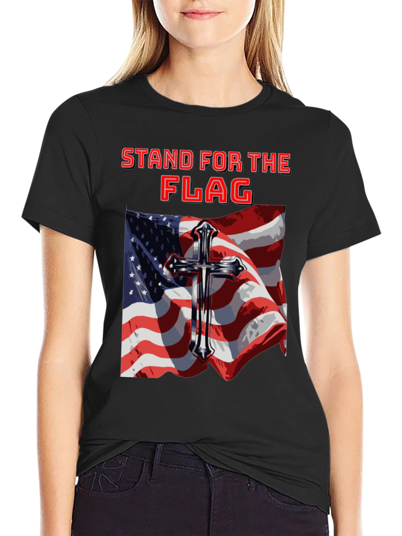 Stand for the Flag Graphic Tee