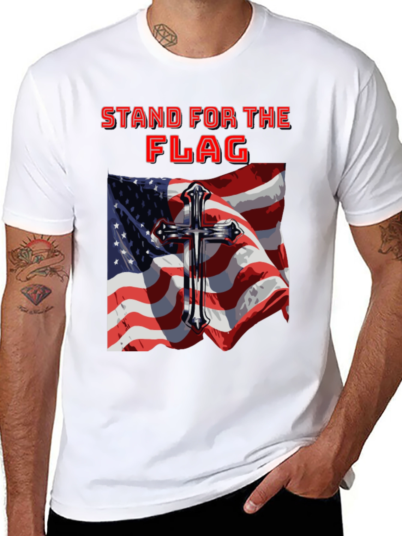 Stand for the Flag Graphic Tee