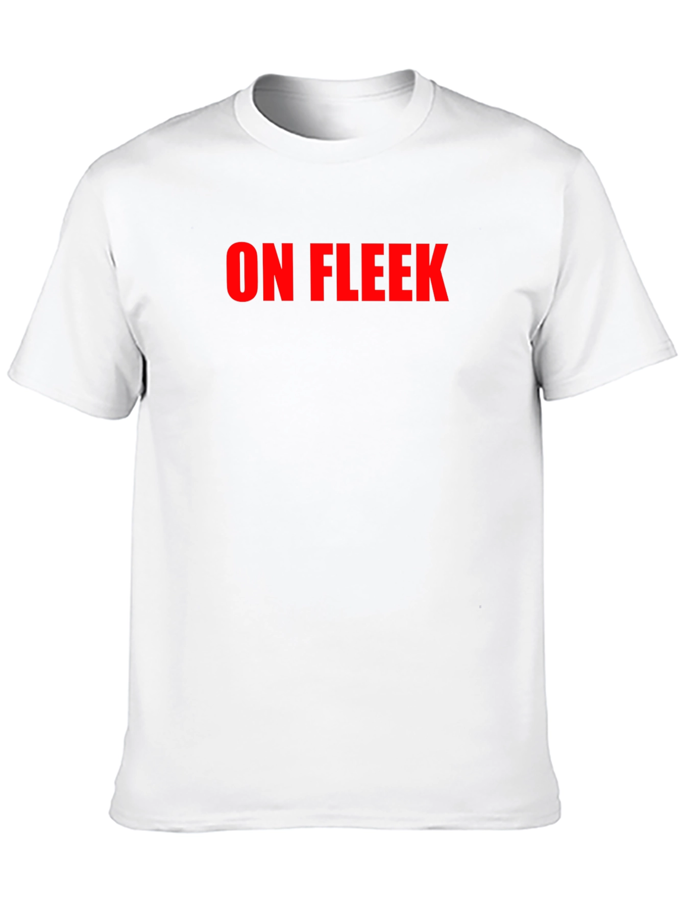 On Fleek Black Crew Neck T-Shirt