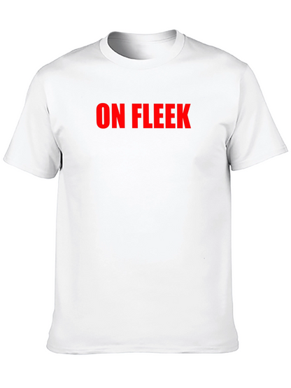 On Fleek Black Crew Neck T-Shirt
