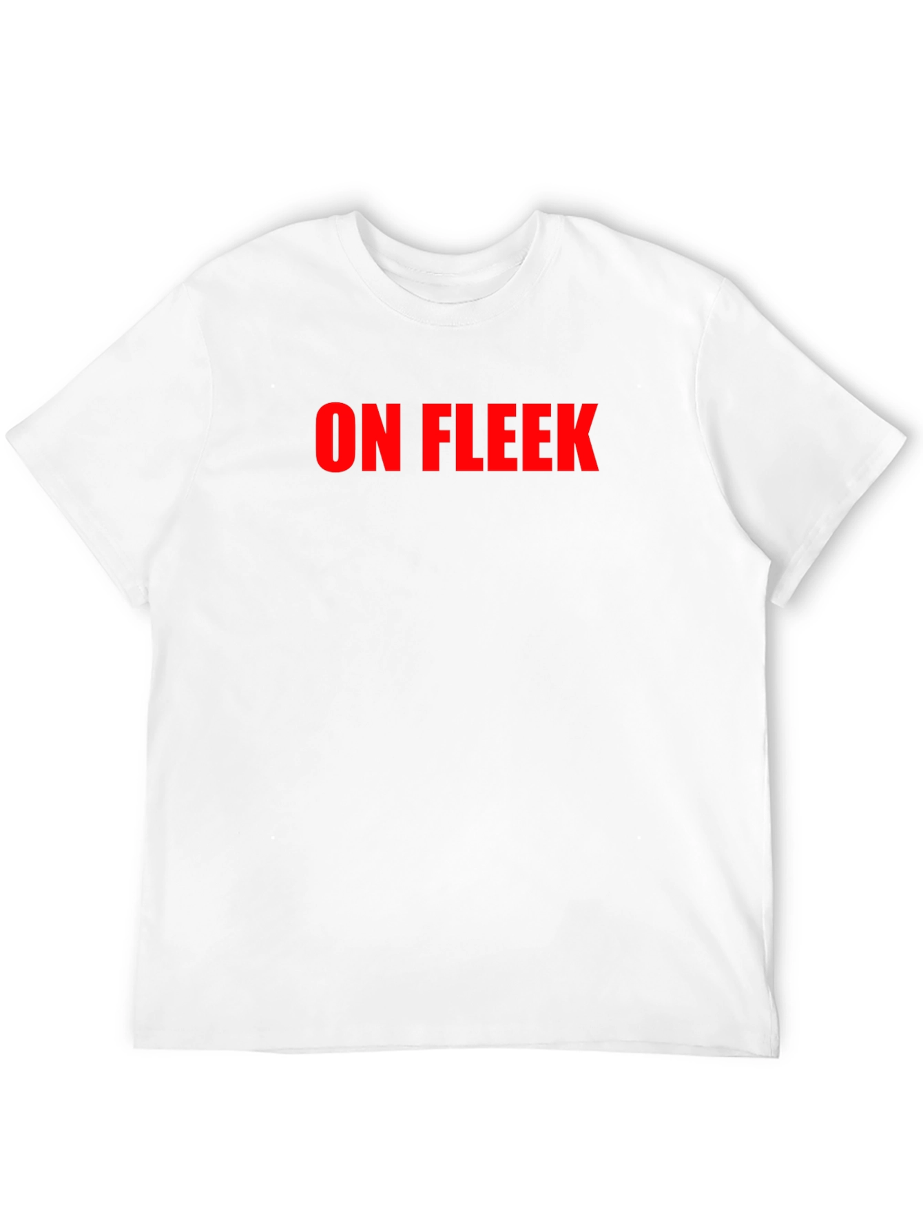 On Fleek Black Crew Neck T-Shirt