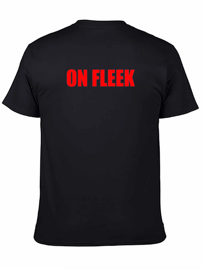 On Fleek Black Crew Neck T-Shirt