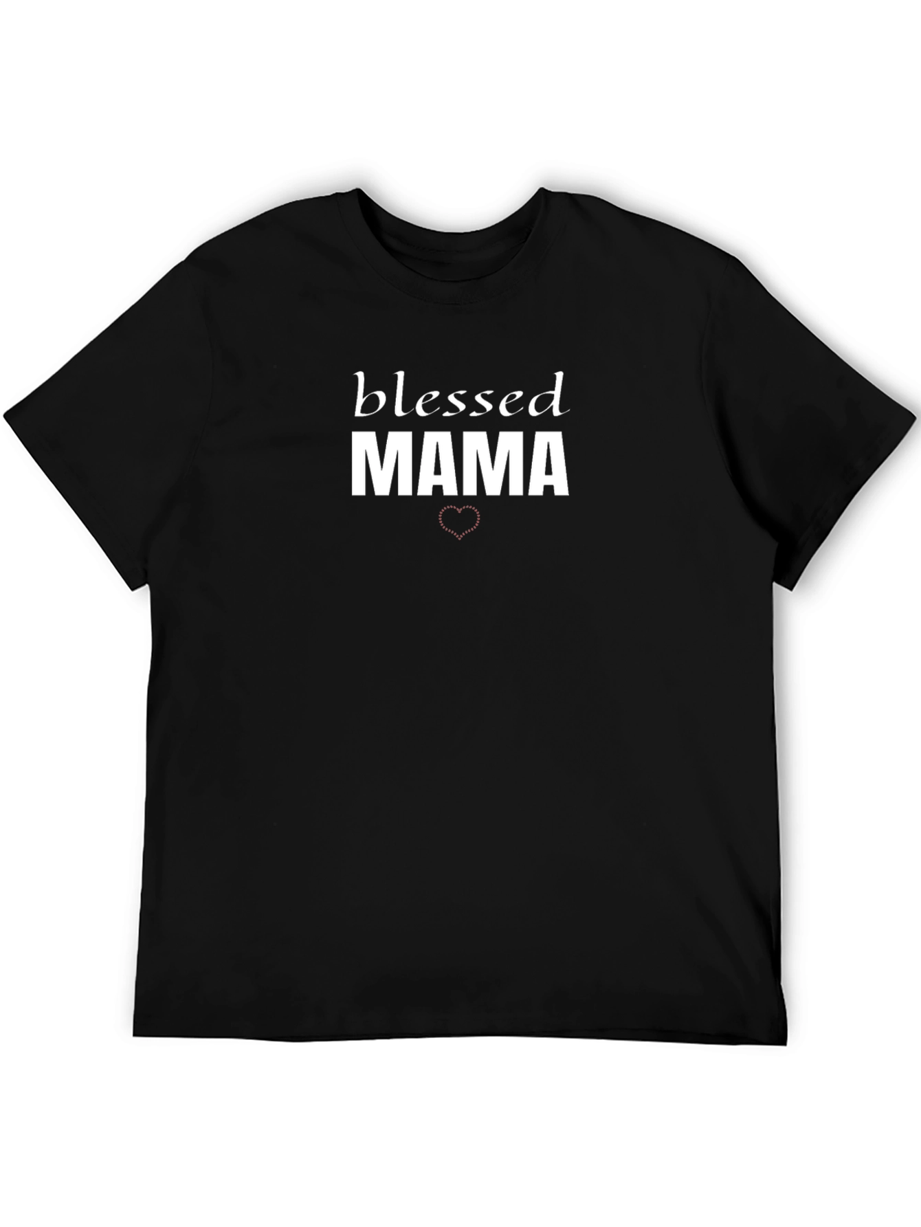 Blessed Mama Graphic Tee - Stylish Mom Gift