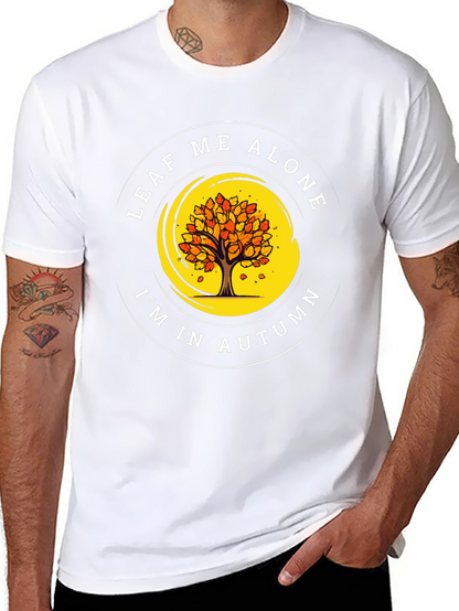 Leaf Me Alone Autumn T-Shirt